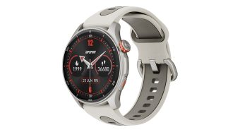 montre intelligente argent